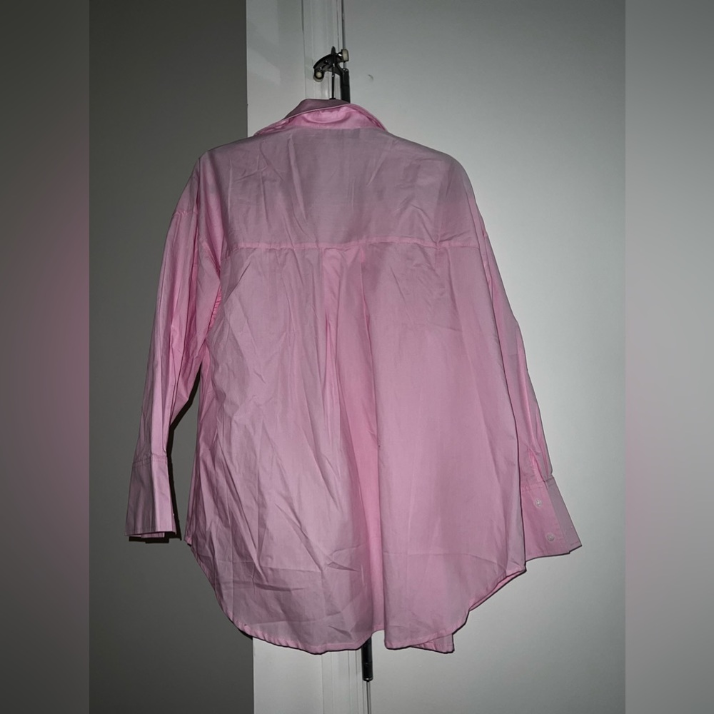 Pink Button Down - Picture 2 of 2